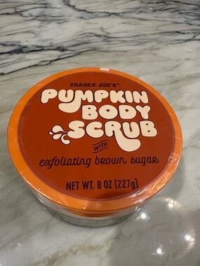 Trader Joe's Pumpkin Body Scrub NWT